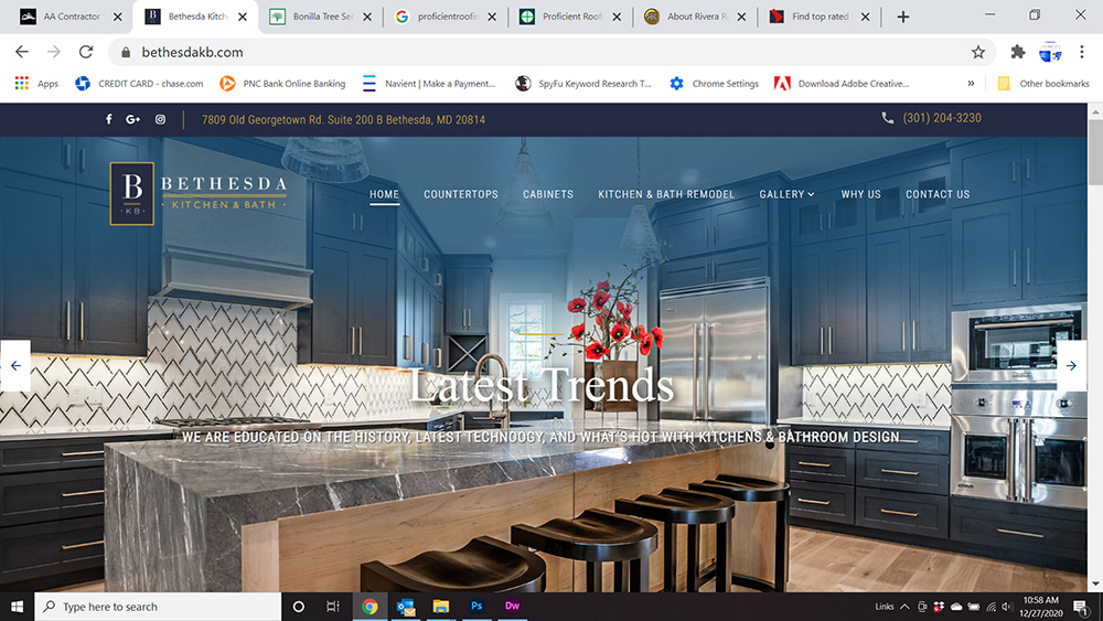 kitchen remodeling in Bethesda MD